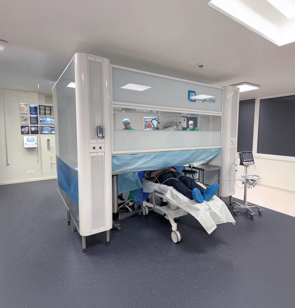 SurgiCube® im klinischen Operationsumfeld
