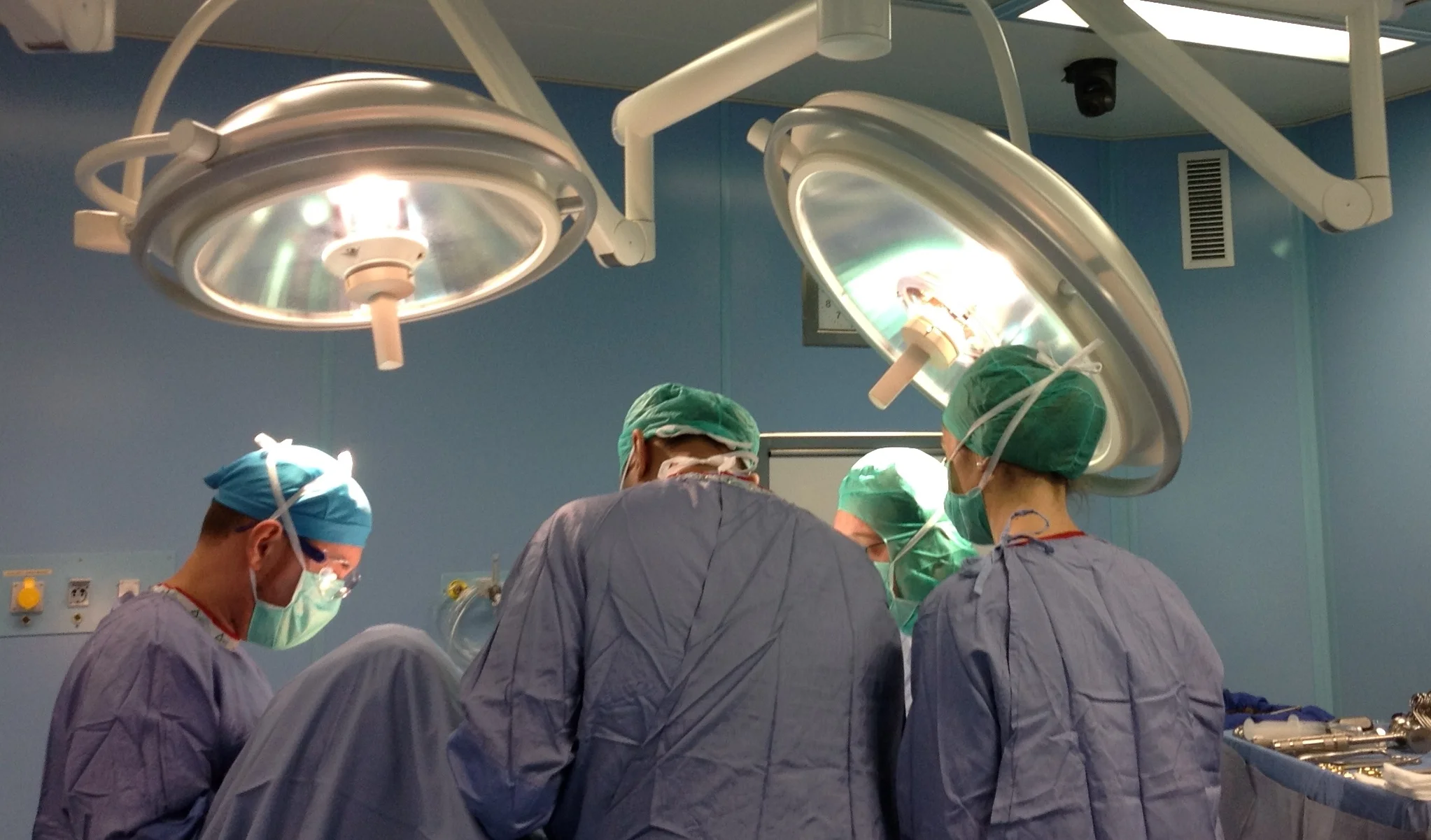 Operationssaal mit Toul Meditech Reinluftlösung